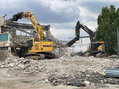Recyclage Gravats Sur Place Demolition Bureaux