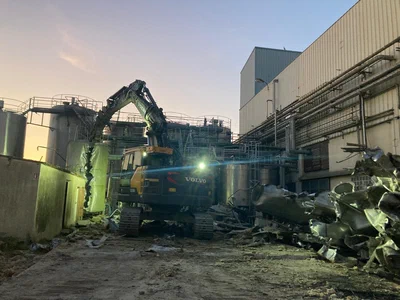 Revalorisation Acier Cuves Chantier Lactalis