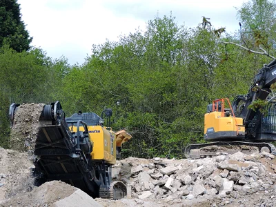 Plateforme Recyclage Concassage Mobile Morbihan