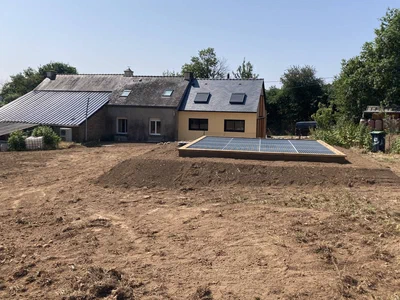 Bassin Phytoepuration Terrassement Habitation Le Faouet