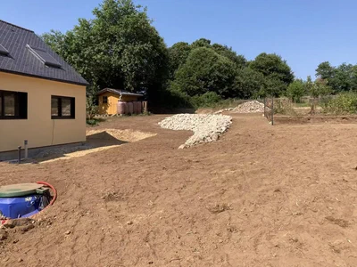 Enrochement Soutien Talus Terrassement Le Faouet Edina Tp