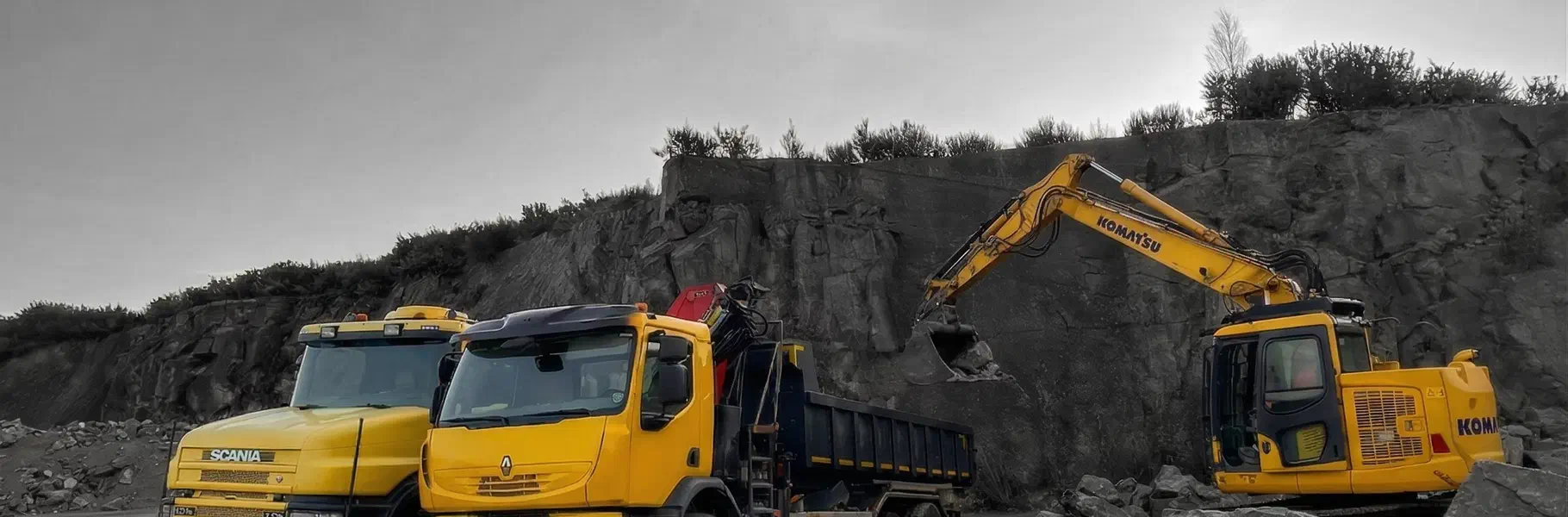 Travaux d'aménagement et de terrassement
