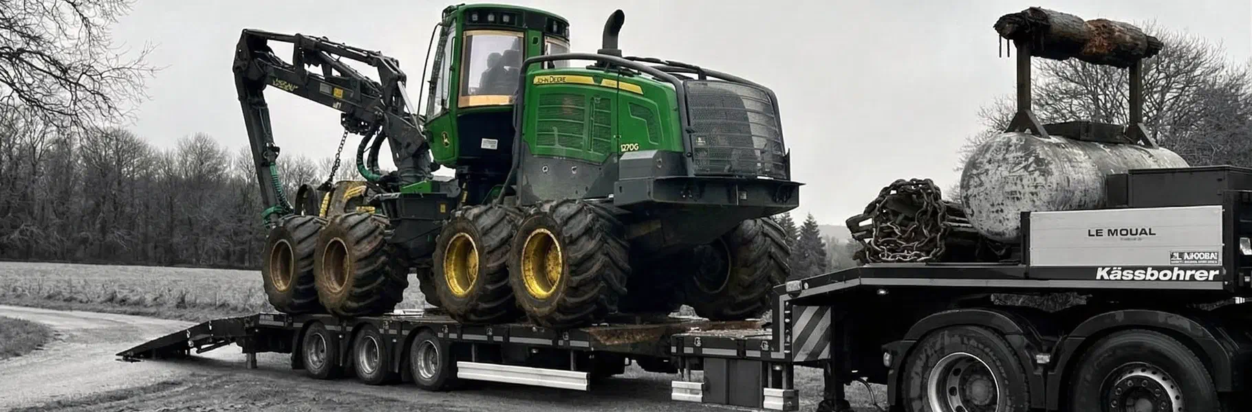 Transport, Transfert d’engins, location